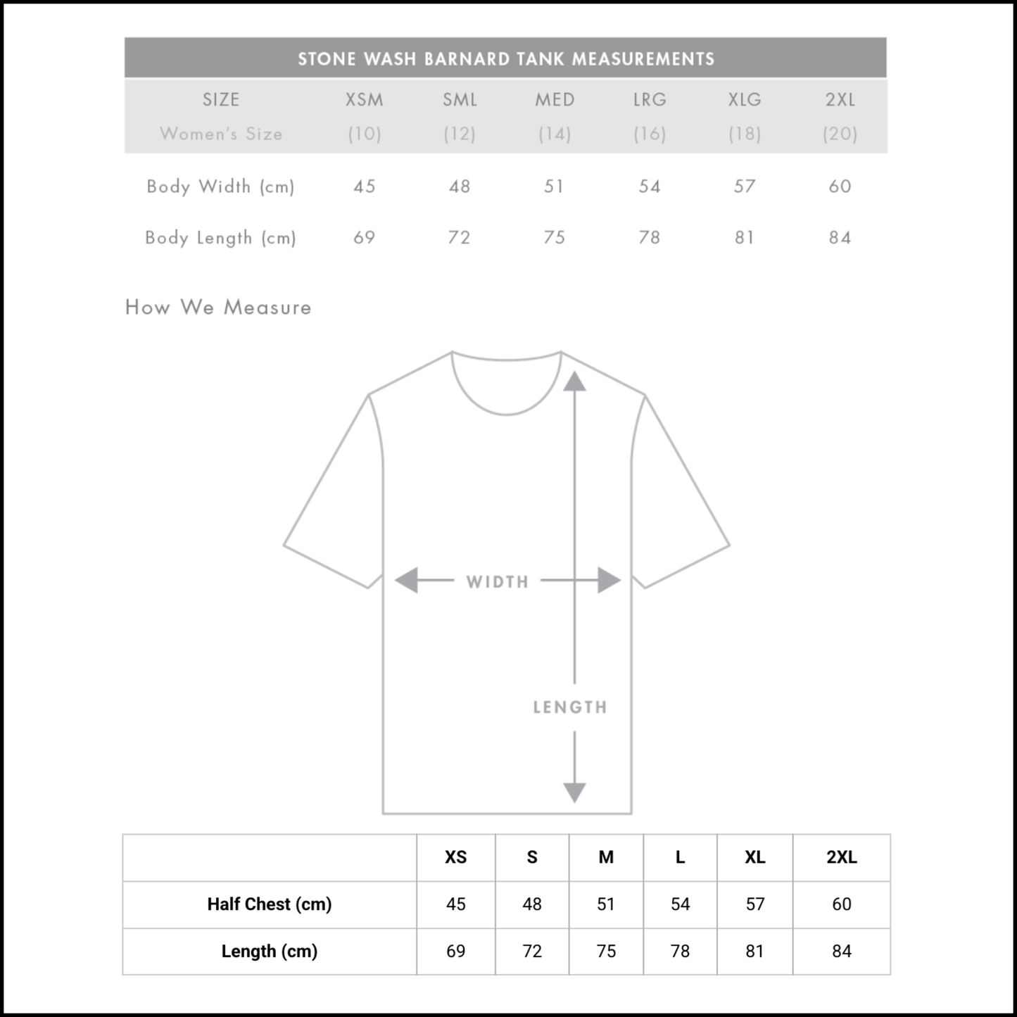 AS Colour Stone Wash Barnard Tank – Marac Store Edition (FREE POSTAGE)