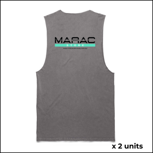 2 PACK - AS Colour Stone Wash Barnard Tank – Marac Store Edition (FREE POSTAGE)