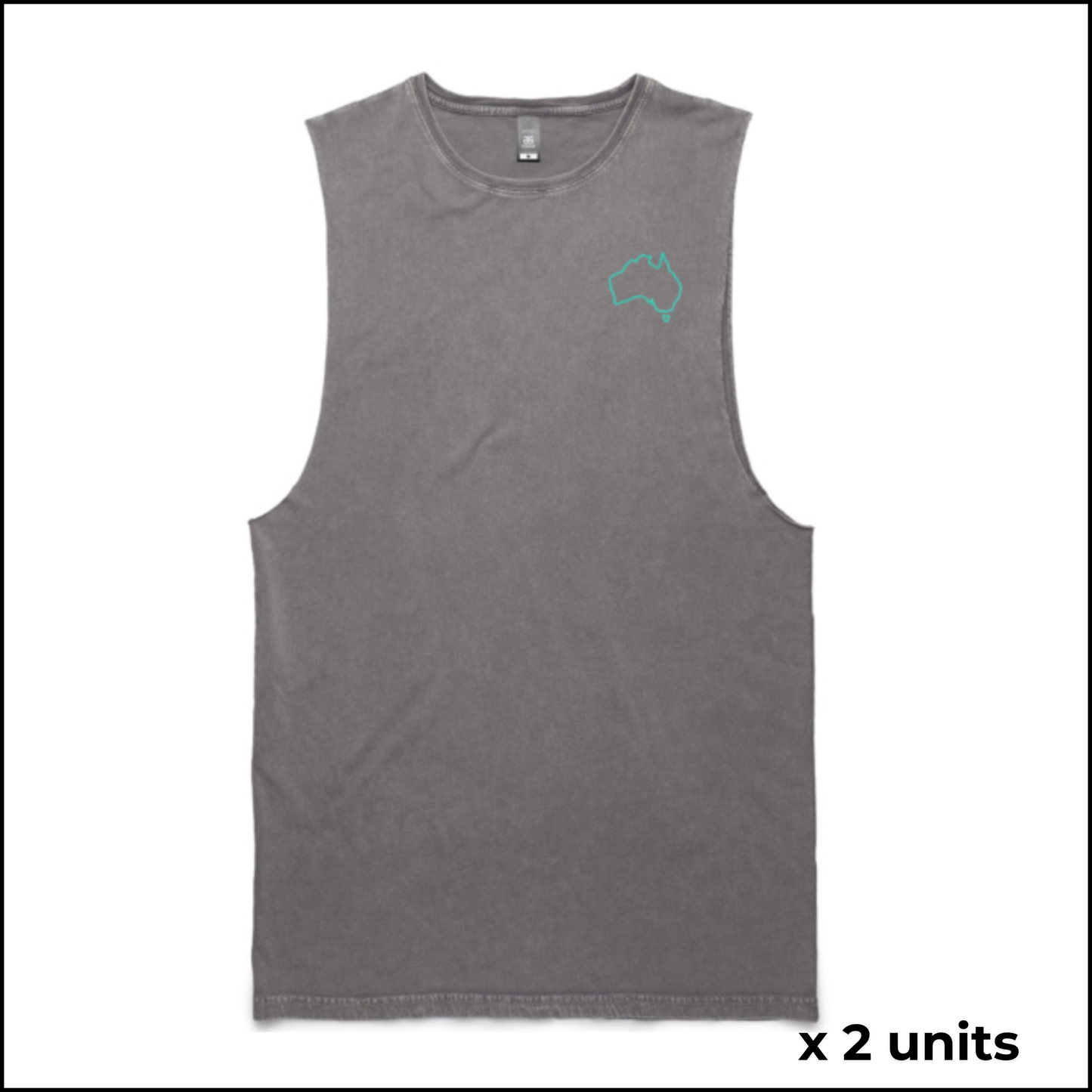 2 PACK - AS Colour Stone Wash Barnard Tank – Marac Store Edition (FREE POSTAGE)